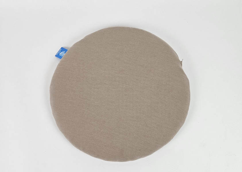 Zitkussen rond 40 x 3 cm Dralon Zand AA-024