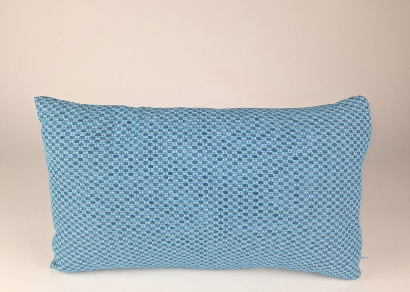 Sierkussen print blauw 50x30 E-138