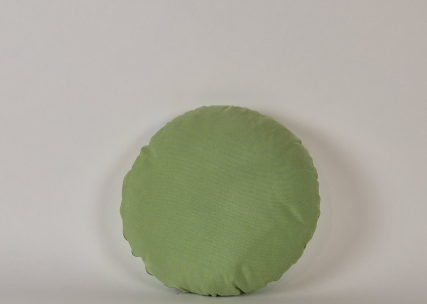 Sierkussen rond, Homie Stripes Apple Green, diameter 40 cm VT-006