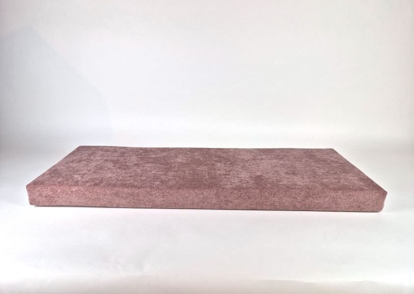 Zitkussens strak, Cozy Dark Blush, 132,5x46x9 cm. R-020