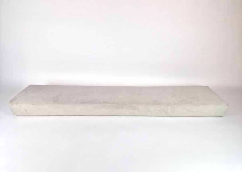 Zitkussens strak, Homie Velvet Ivory, 168x34x11 cm. R-032