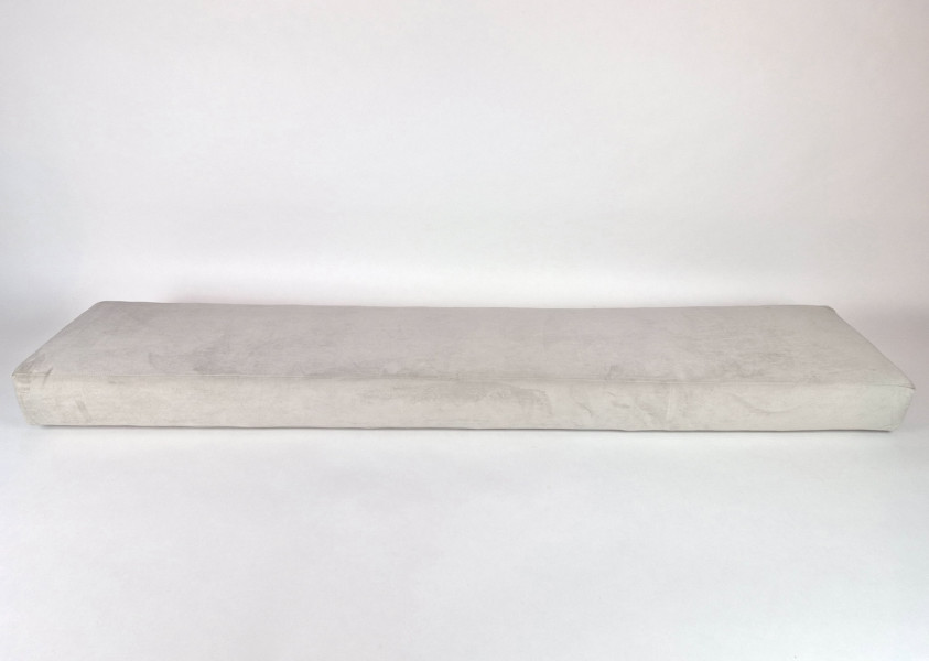 Zitkussens strak, Homie Velvet Ivory, 109x41x11 cm. R-037