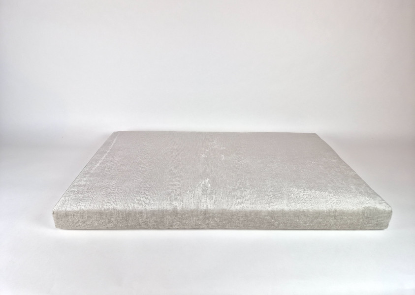 Zitkussens strak, Trend Bouclé Grey Beige, 120x73x8 cm. R-034