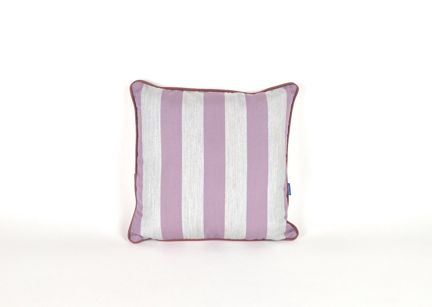 Sierkussen vierkant, Nautica Lines Grape, 40x40 cm R-041