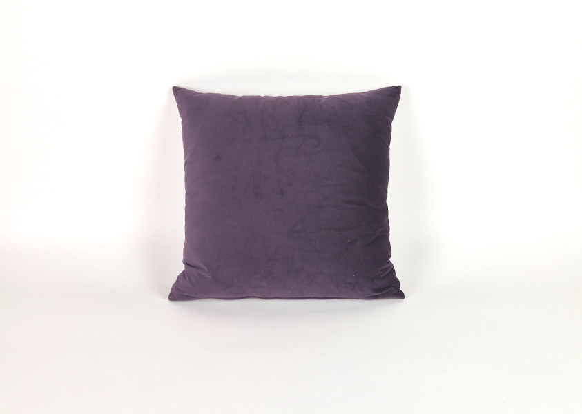 Sierkussen vierkant, Velvet Purple, 40x40 cm R-043