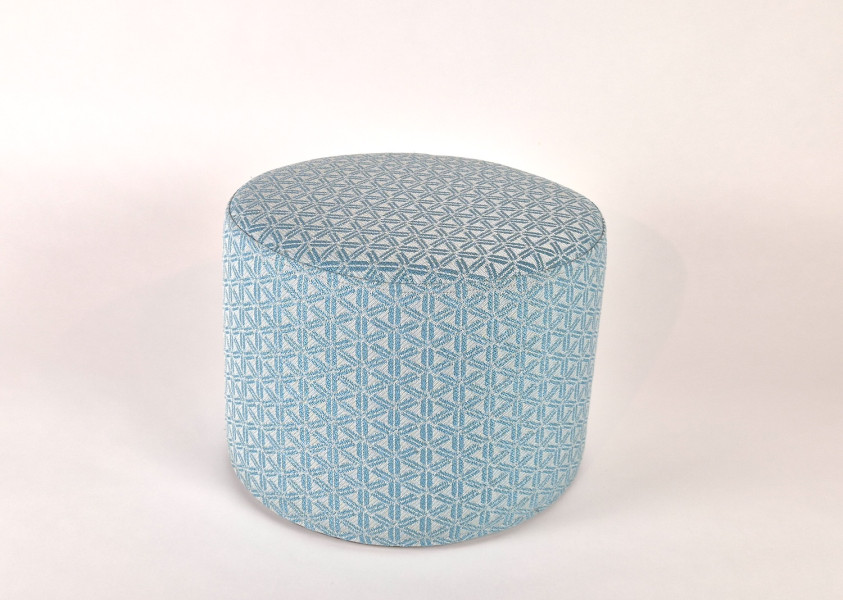 Poef Rond, Verotex Hunting-11, Ø 40 x 30 cm, R-071