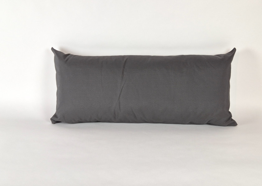 Rugkussen plof, Cartenza Carbon, 90x40 cm. R-083