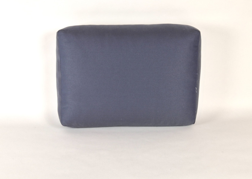 Rugkussen plof, Cerdalon Dark blue, 65x45 cm. R-088