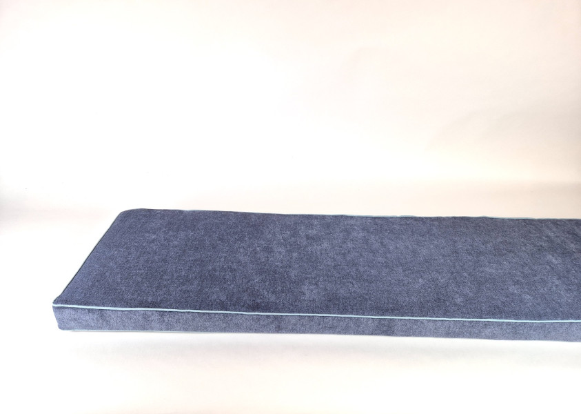 Zitkussens strak, Cozy Royal Blue, 271x48x8 cm. R-095