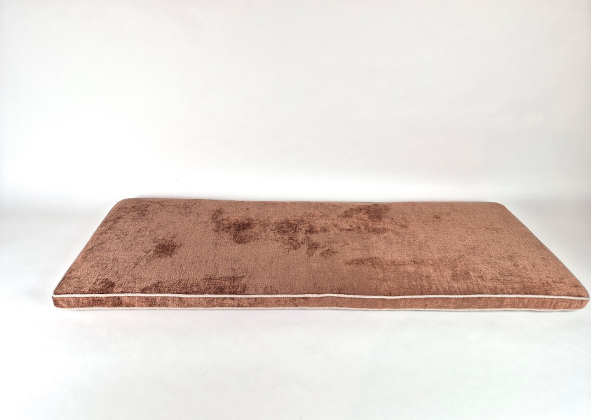 Zitkussens strak, Bouclé Copper, 154,5x54,5x5 cm. R-097