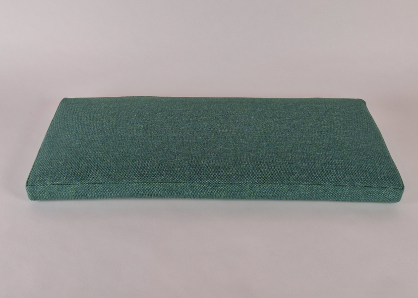 Zitkussen strak, Copacaban Blue-Grass ,80x39x5 cm. R-108