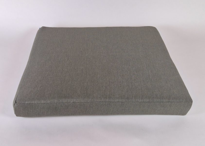 Zitkussen strak, Southend Anthracite  ,70x70x8 cm. R-109