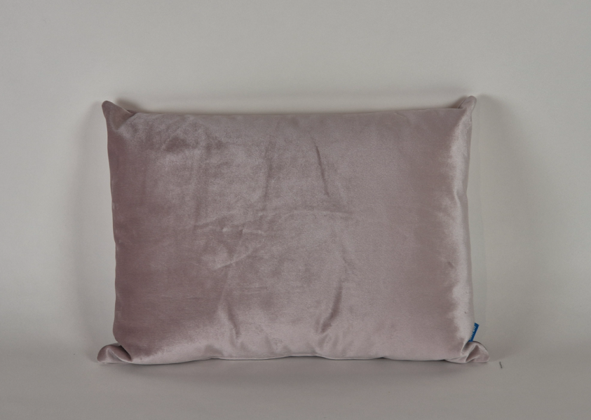 Sierkussen ,Nofruit Velours Light Pink,60x40cm. R-118