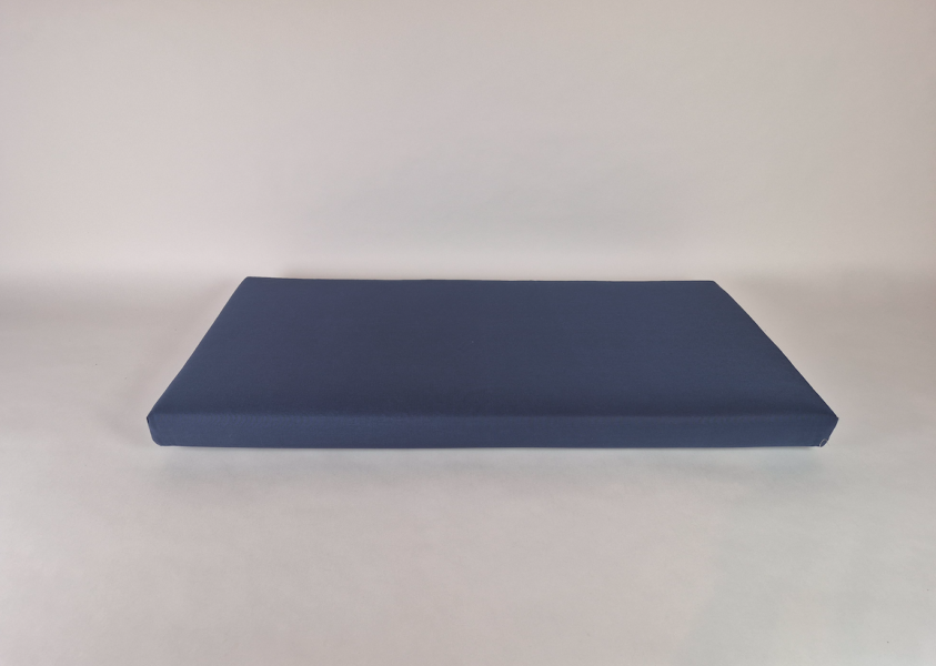 Zitkussen strak,115x55x7cm, Homie Uni Navy Blue cm R-133