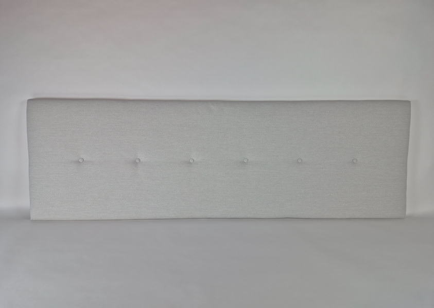 Rugkussen op plank,290x60x5cm Nofruit Linnenlook Lungo R-142