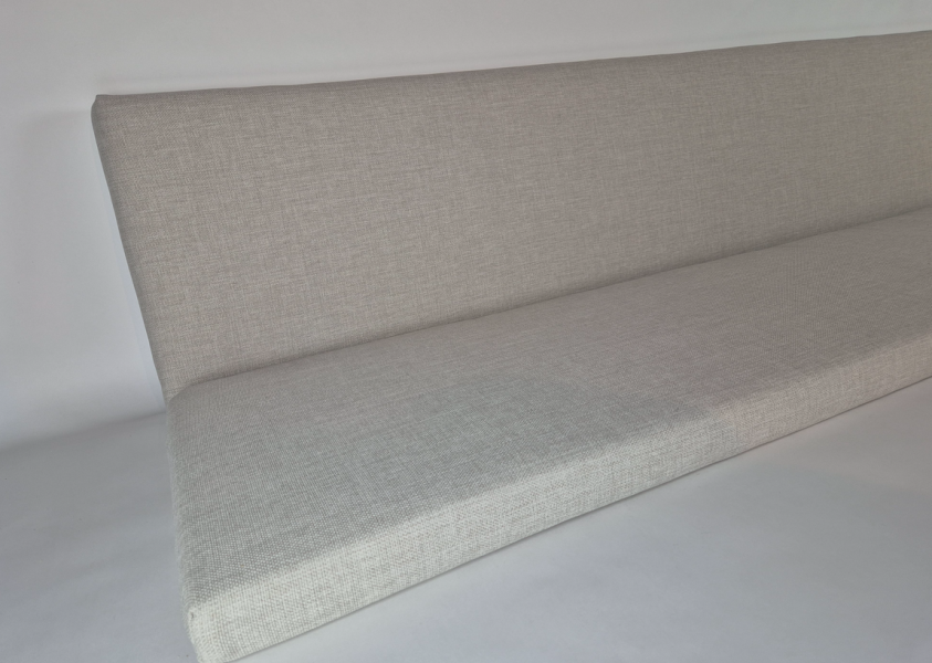 Kussenset op plank, Nofruit Linnenlook grof R-144