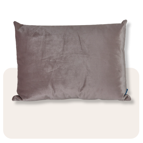 Sierkussen ,Nofruit Velours Light Pink,60x40cm.