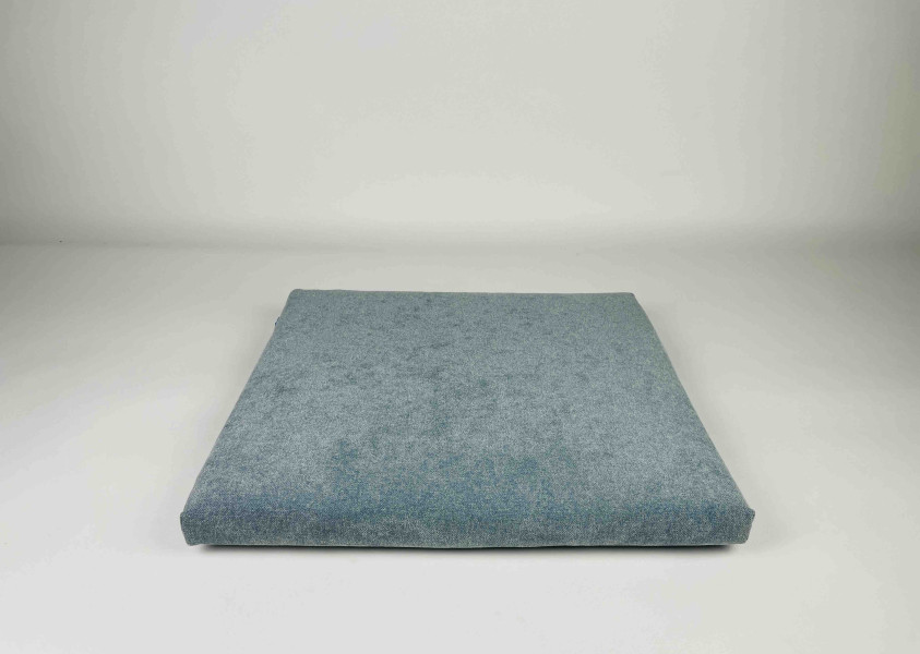Zitkussen strak, Homie Cozy soft Blue, 60x54x5cm. R-203
