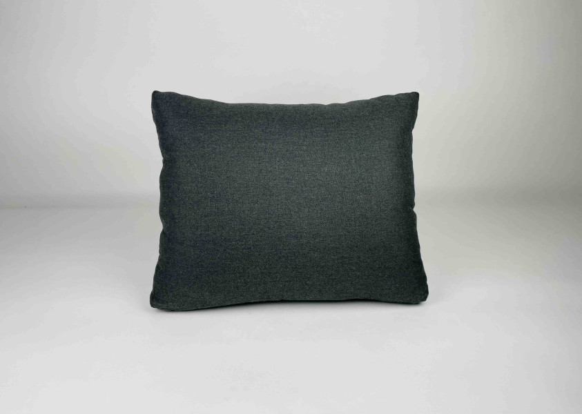 Rug plof Binnenkamers, Sunbrella Natte Sooty, 61x50x20cm. R-204
