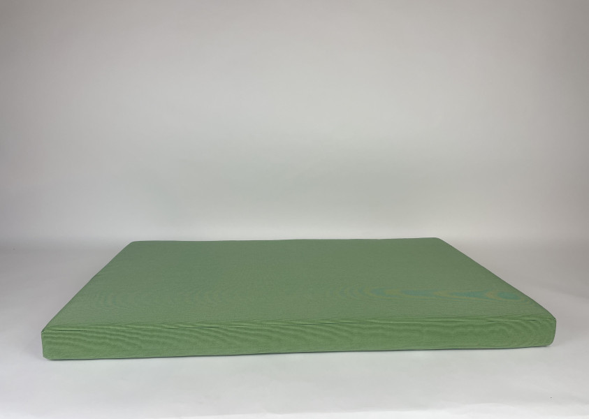 Zitkussen met gaas (Altijd-Buiten-Vulling), Homie blend Jungle, tussenstuk afwerking, 115x70x8. R-250