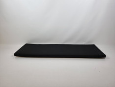 Strak zitkussen Sunbrella Solids Black 175x60x5 cm
