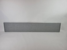 Rugkussen op plank 235x40x5 cm Sunbrella Natte Grey Chine met haaklat
