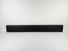 Rugkussen op plank (let op haaklat mist) 210 x 25 x 4 cm Flame Kunstleer Black E-086